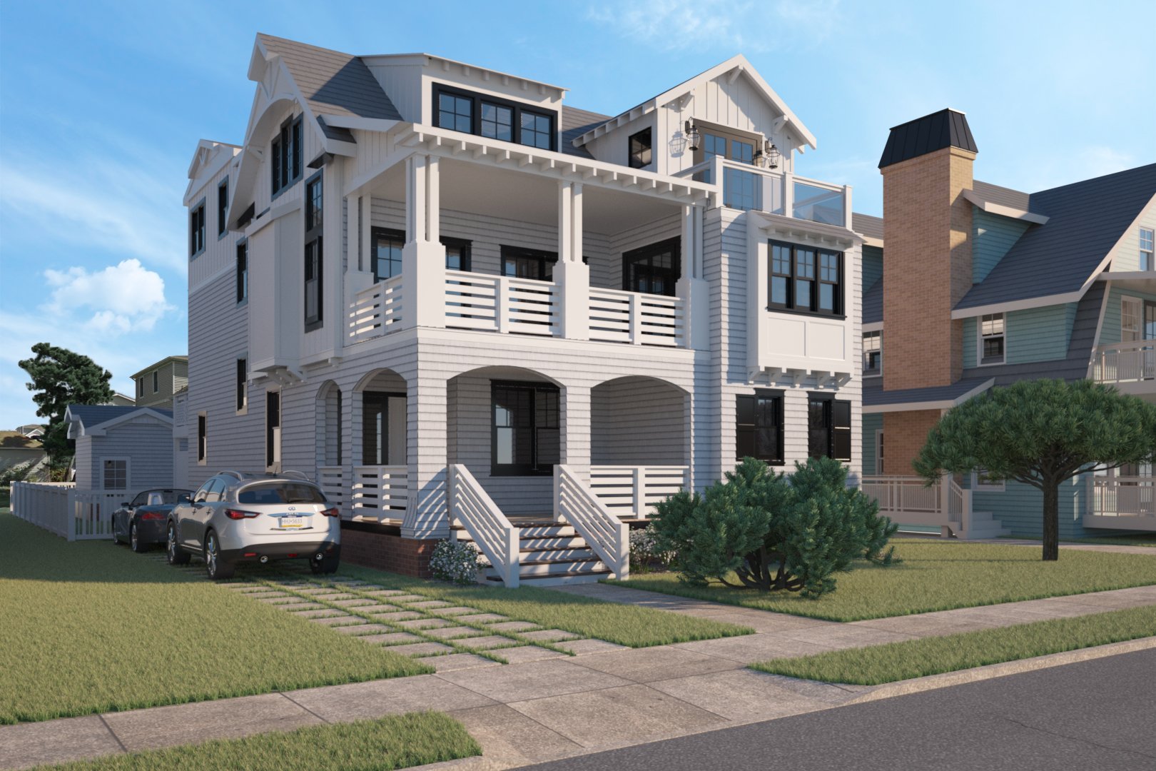 Exterior 3d Rendering Visualization Services Designblendz