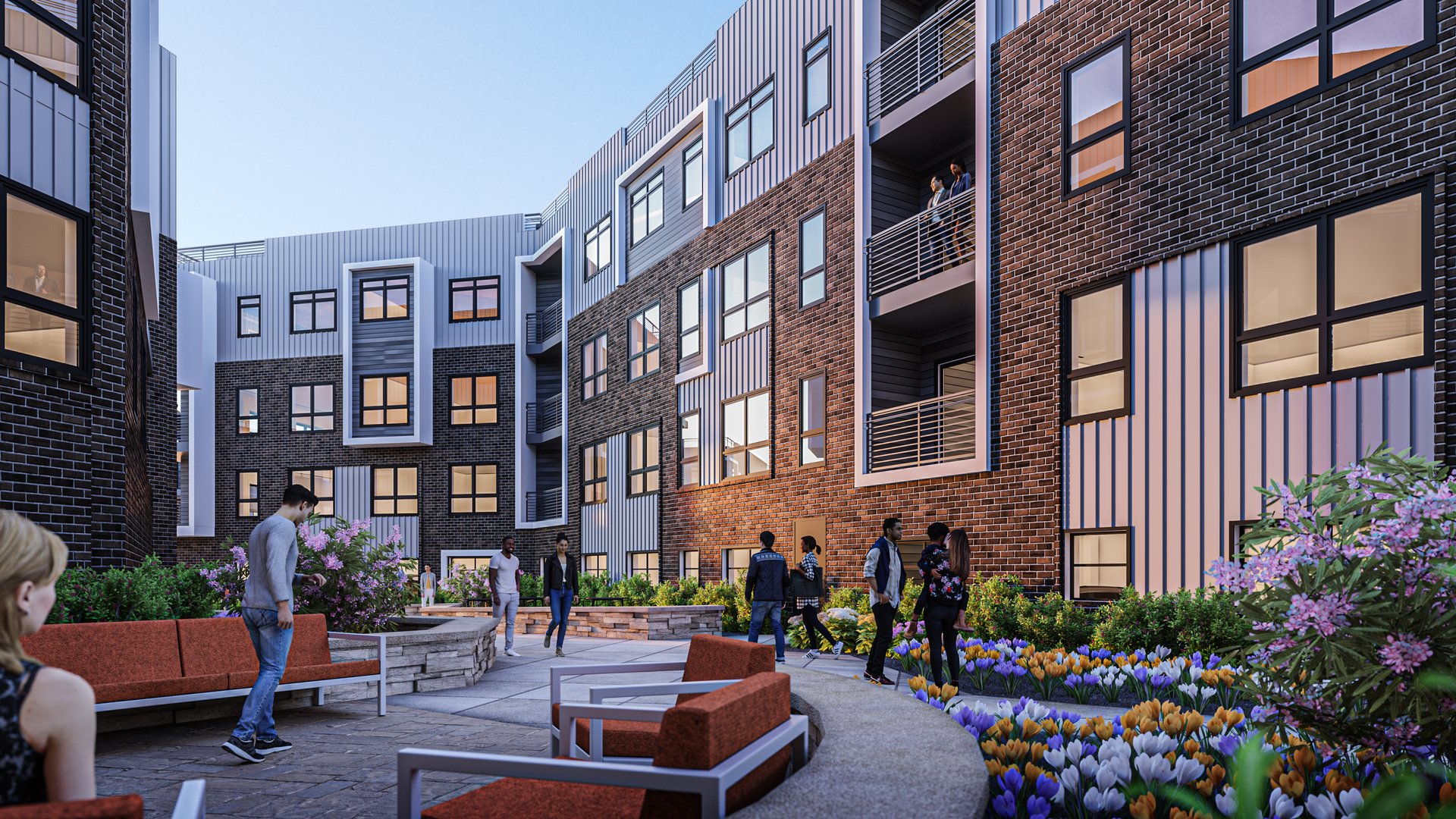 06 Courtyard 4K