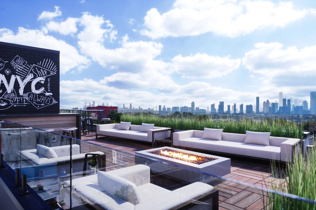 508 Mercer Street roof deck