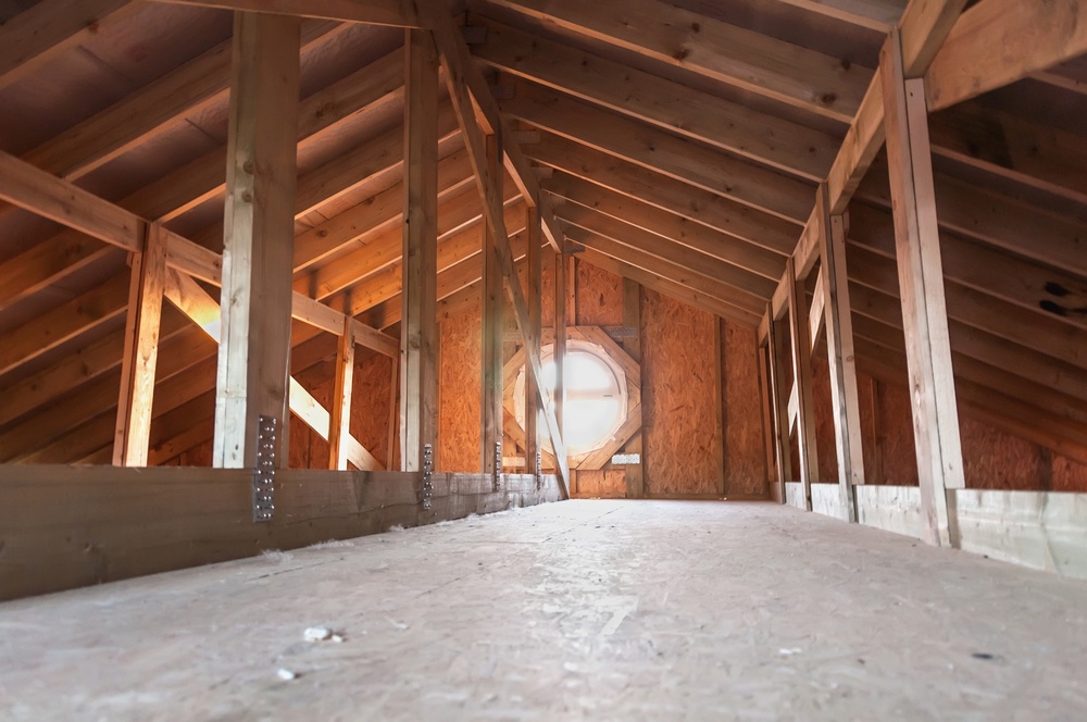 Building framing during construction