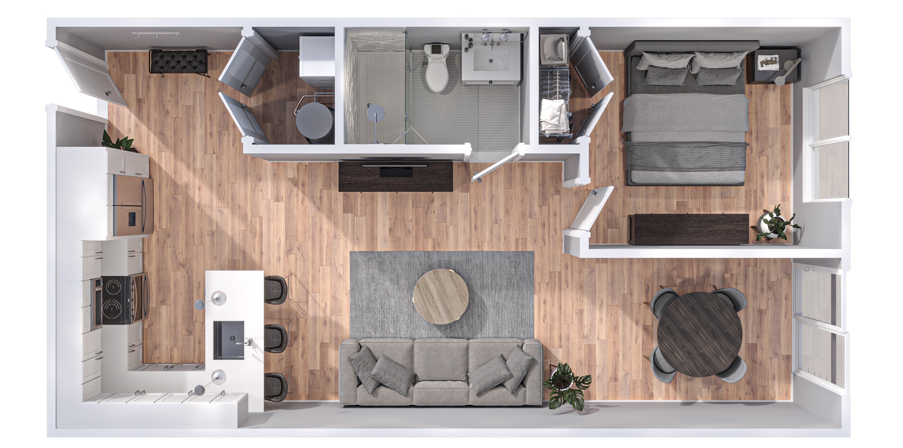 20086200-52 West Washington Court_3D Floor Plans_203 Franklin_V2 Final-1