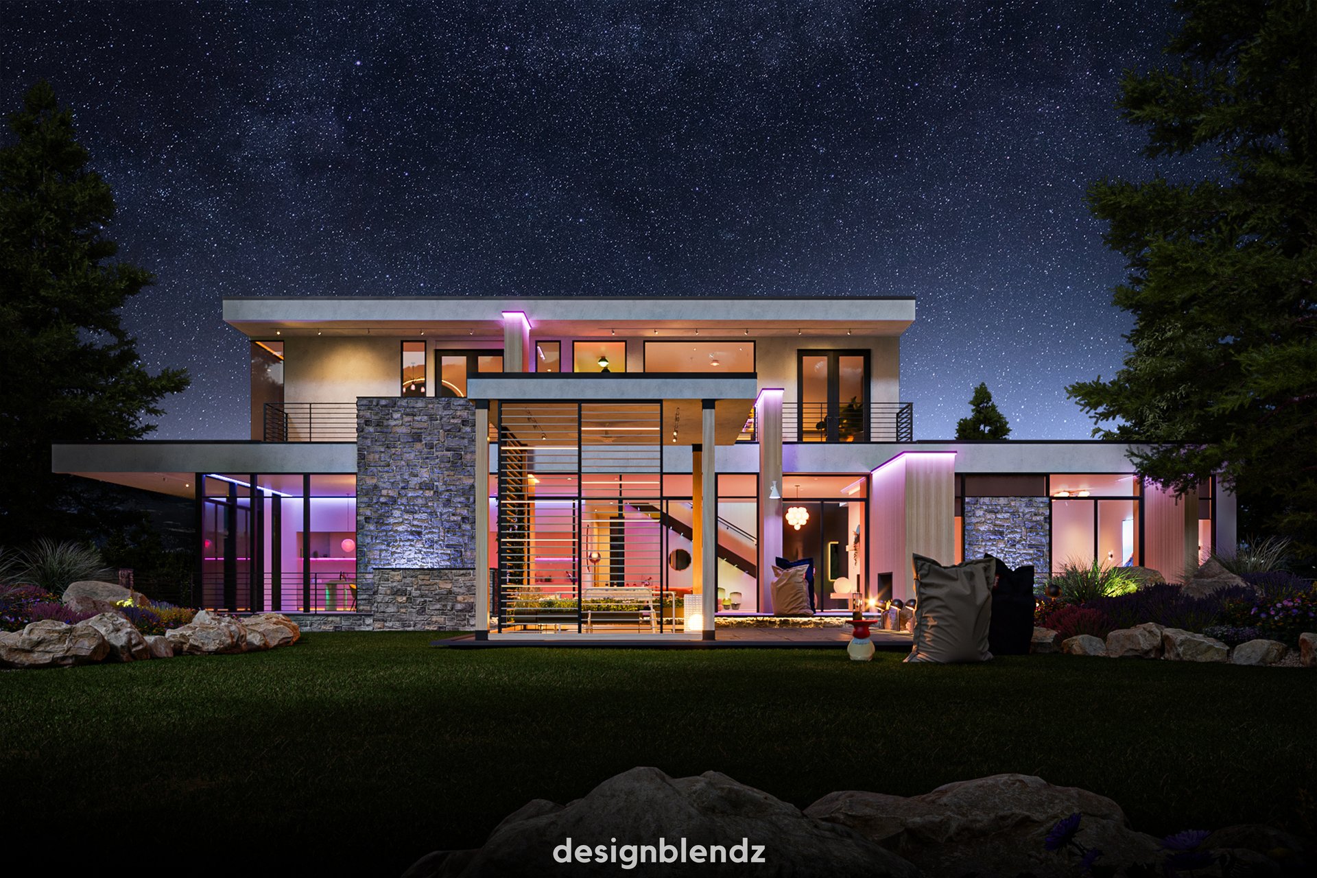 Lightology Smart Home_Exterior Smart HiRes