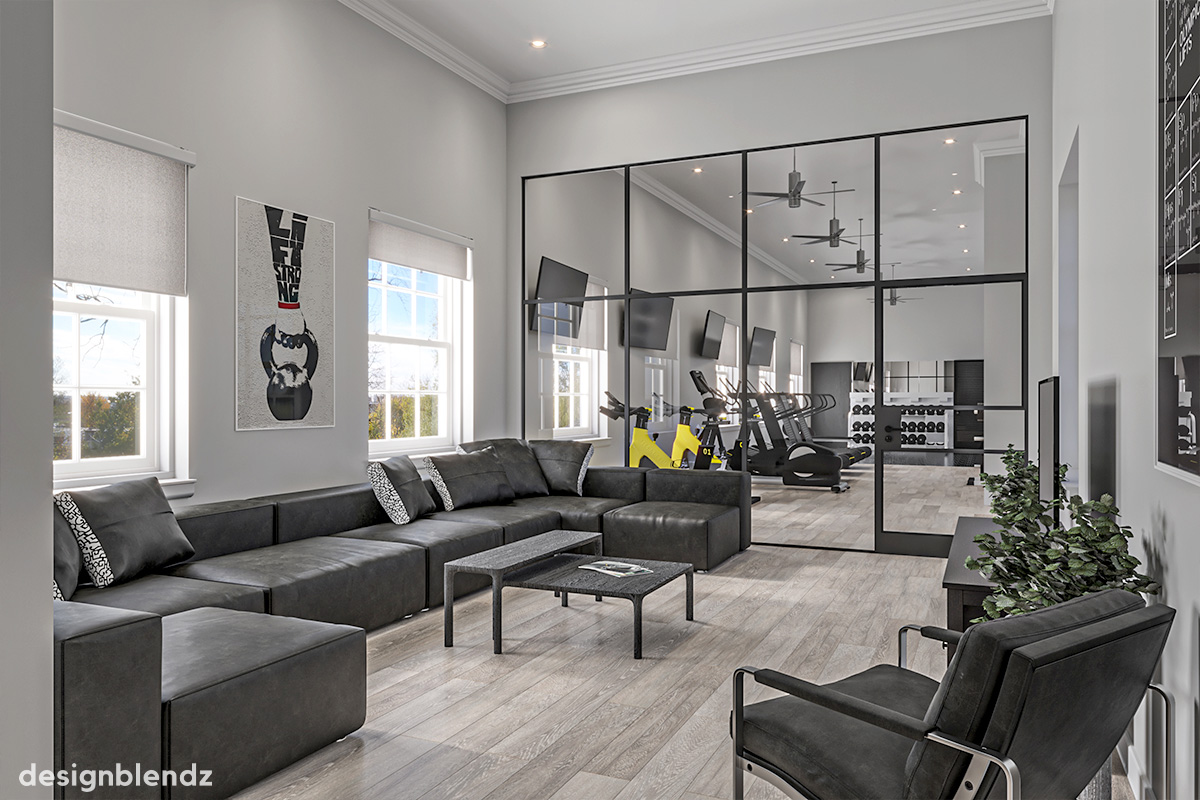 Penn Street Apartments - Gym