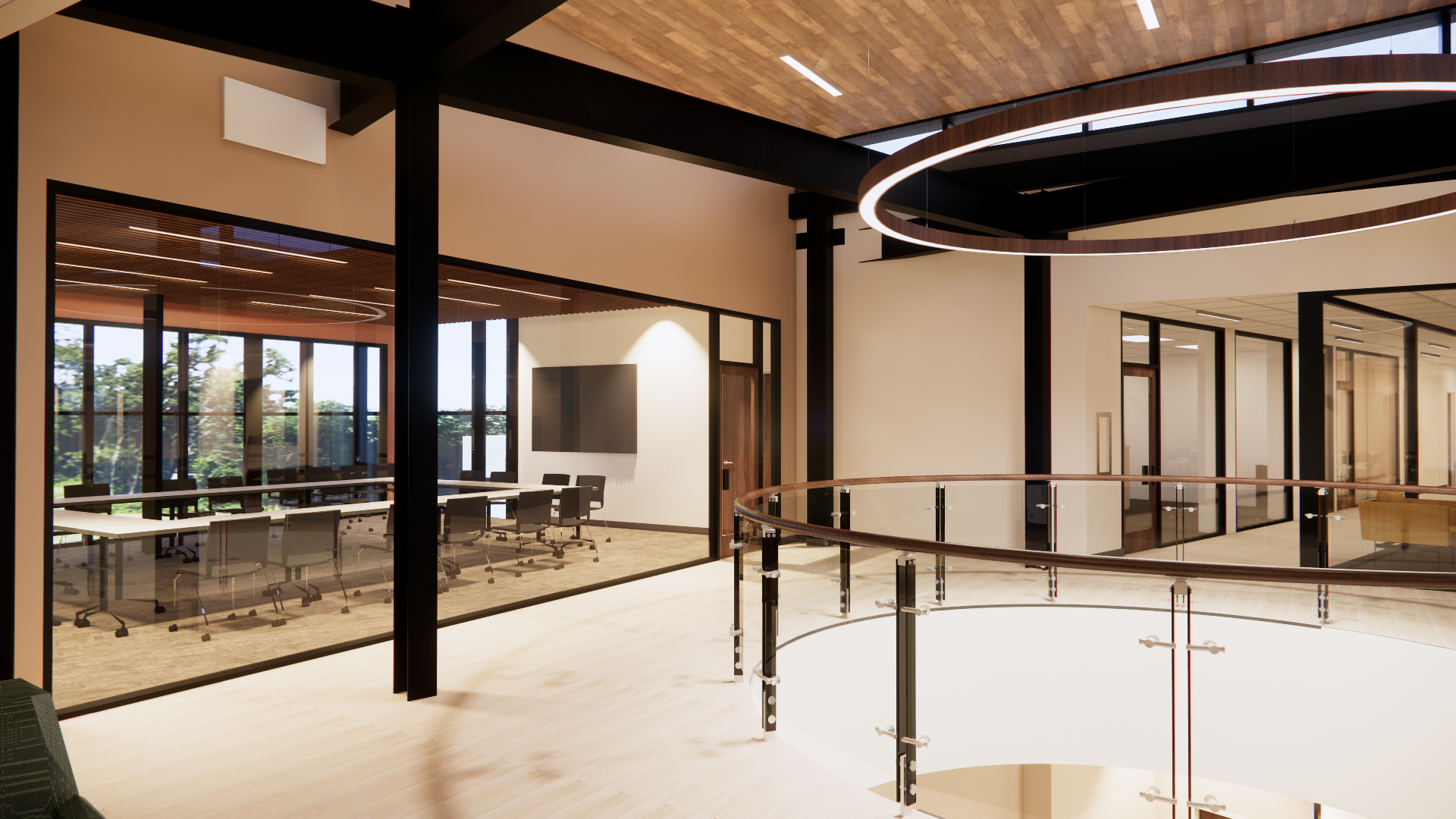 second floor open collaboration