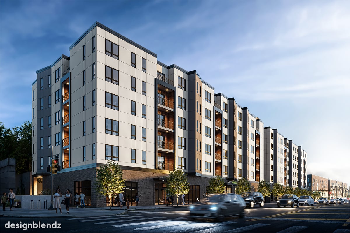 2001 East Lehigh Avenue exterior rendering