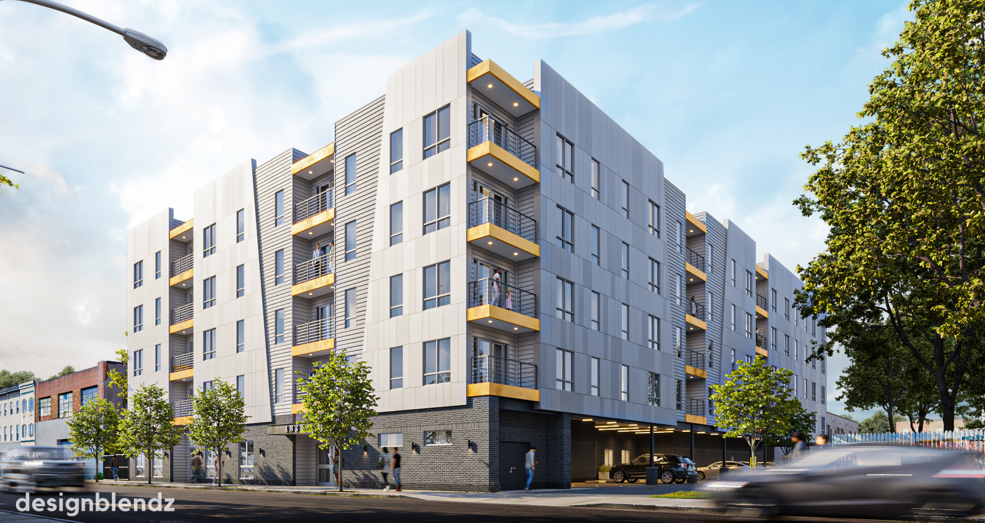 22070105 - 1832-46 Germantown Ave_Still Rendering_Exterior_View 01_Proof V3