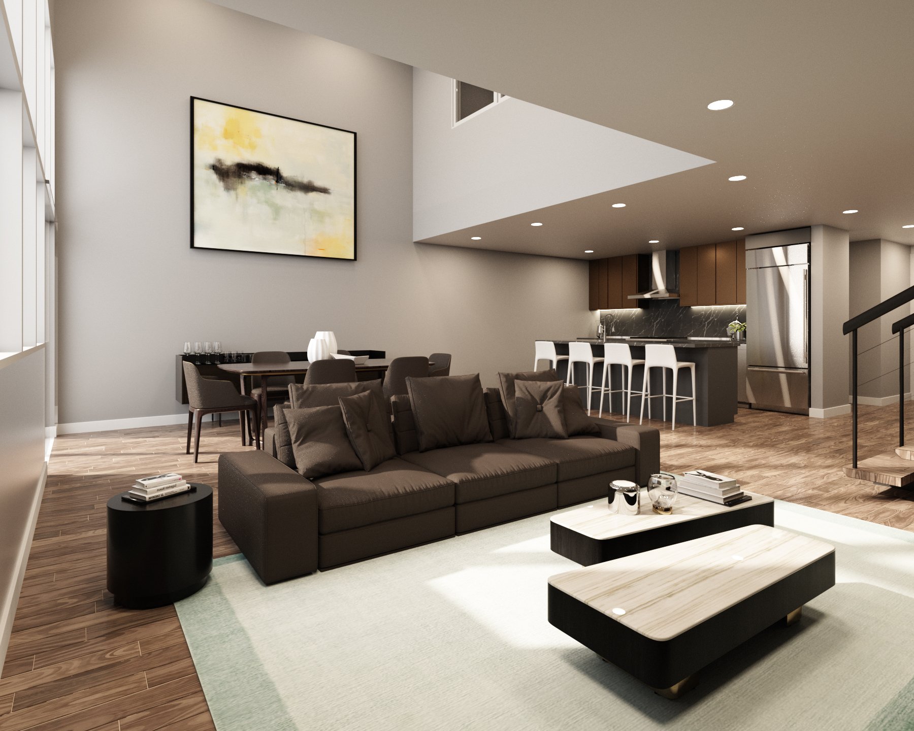 Interior rendering