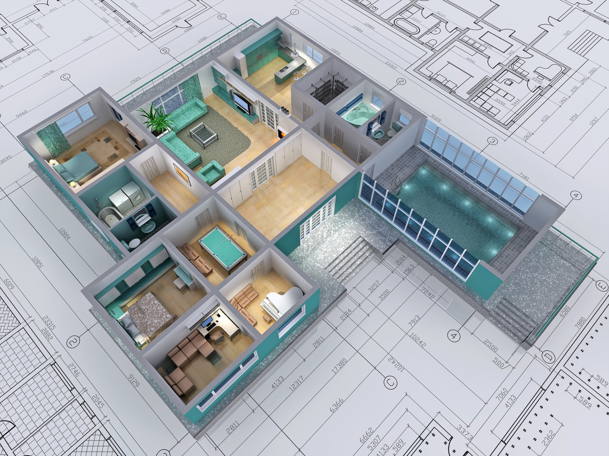 3D architectural rendering services