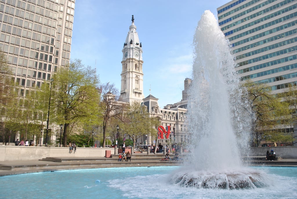 Fountain in Philly