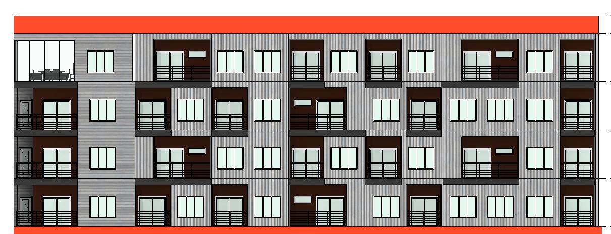 Resulting facade