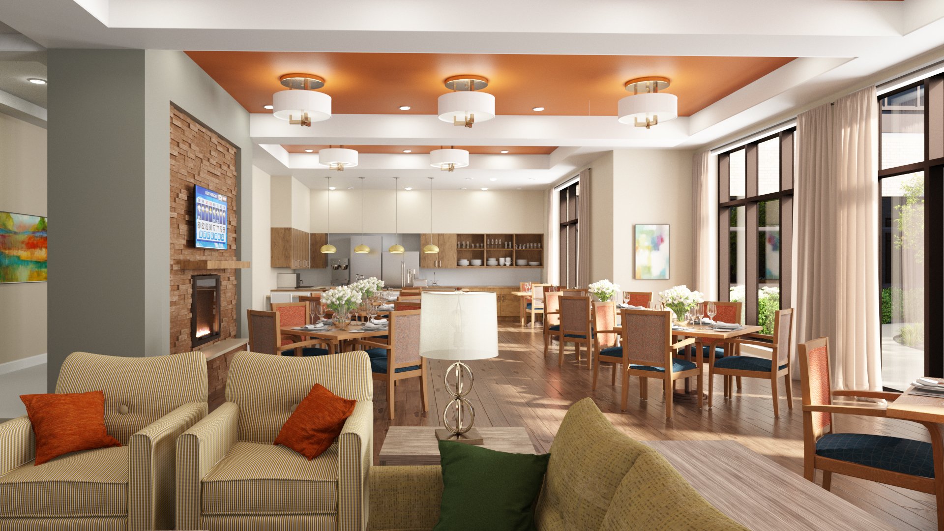 Senior facility rendering