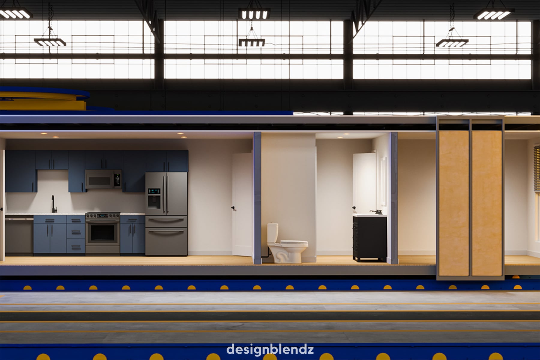 Modern Living Solutions, a pioneering company in modular residential buildings, partnered with DesignBlendz to create a 3D animated video to use as an informative tool for stakeholders while promoting the company externally. 