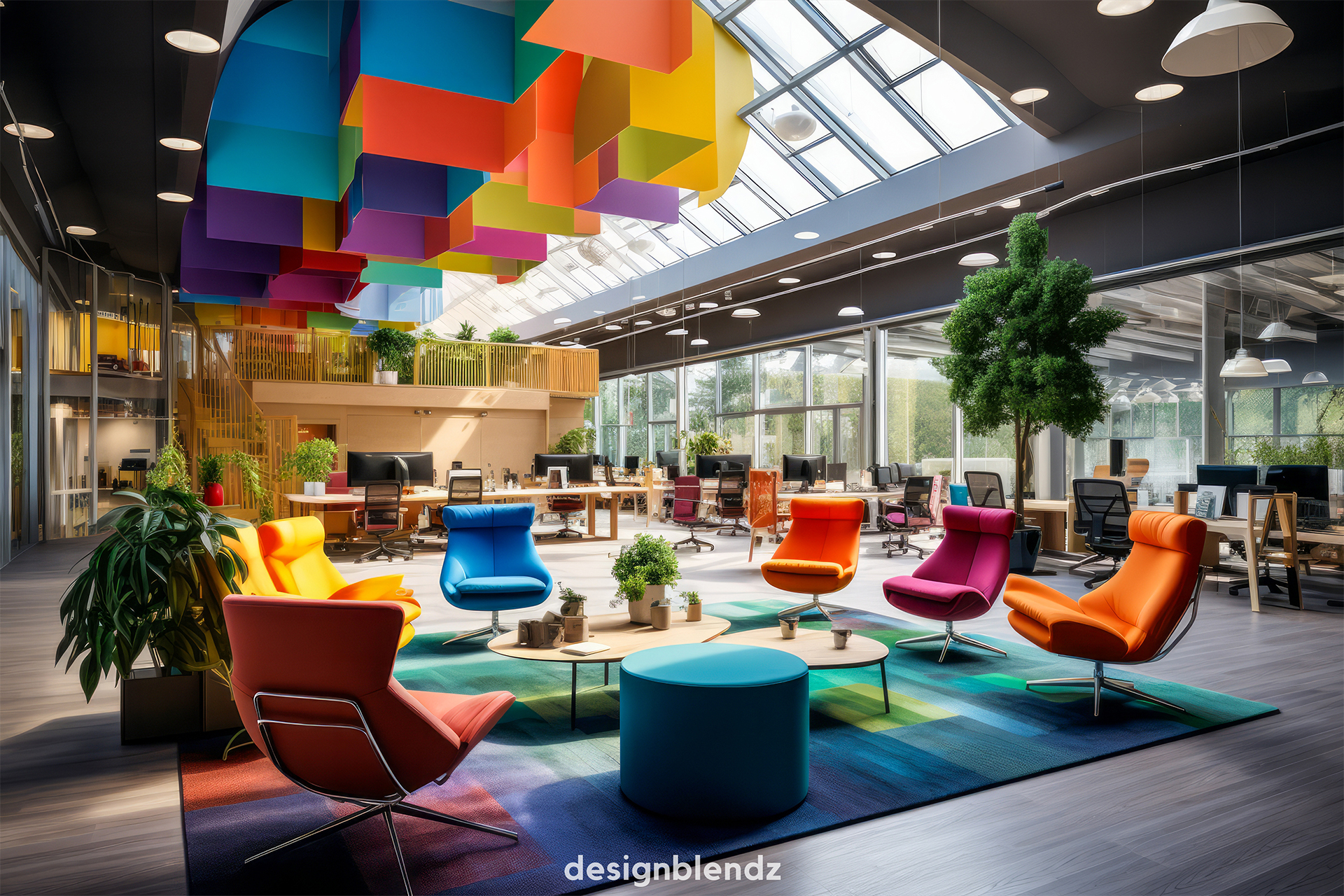 The Psychology of Color in Corporate Interior Design: Influencing Productivity and Morale