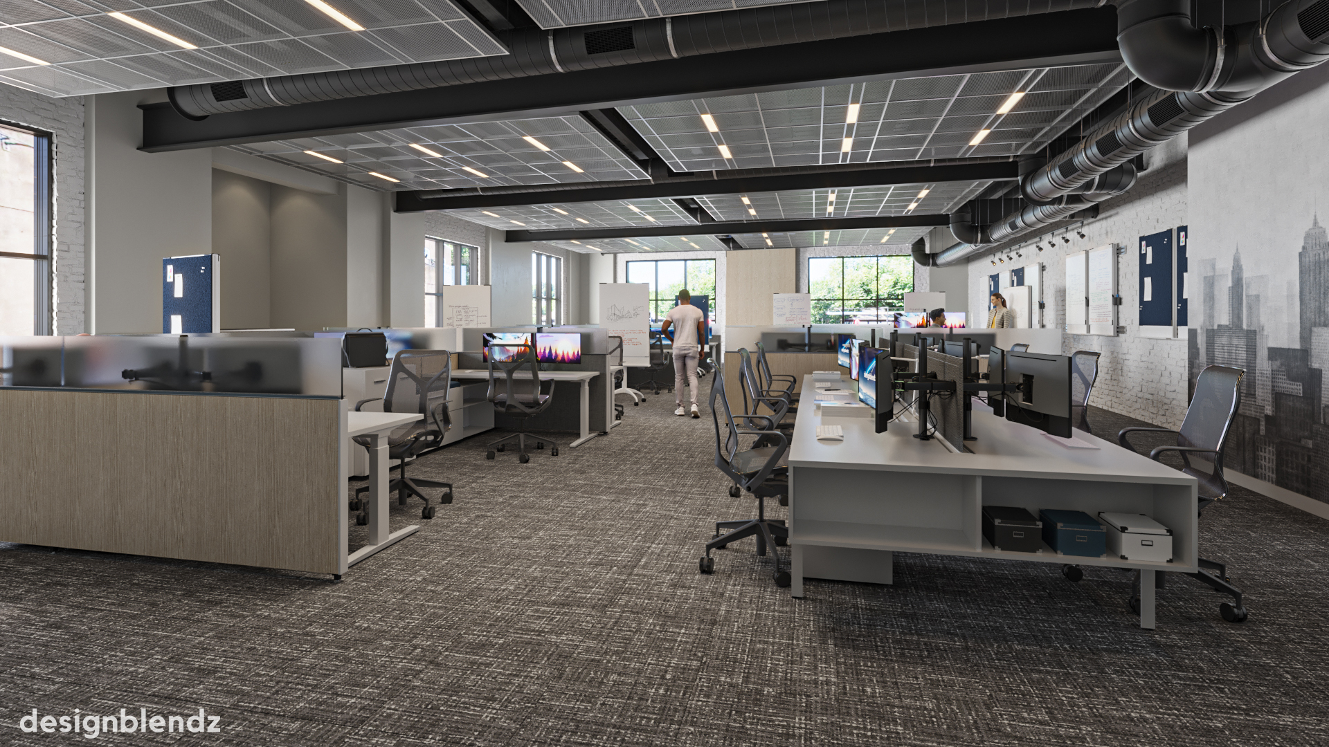 4100 Main Street_Still Rendering_Interior Office_Proof V6