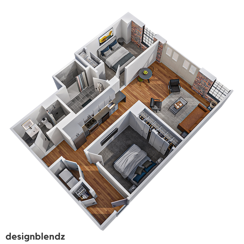 173 West Berks Street_3D Plan_105