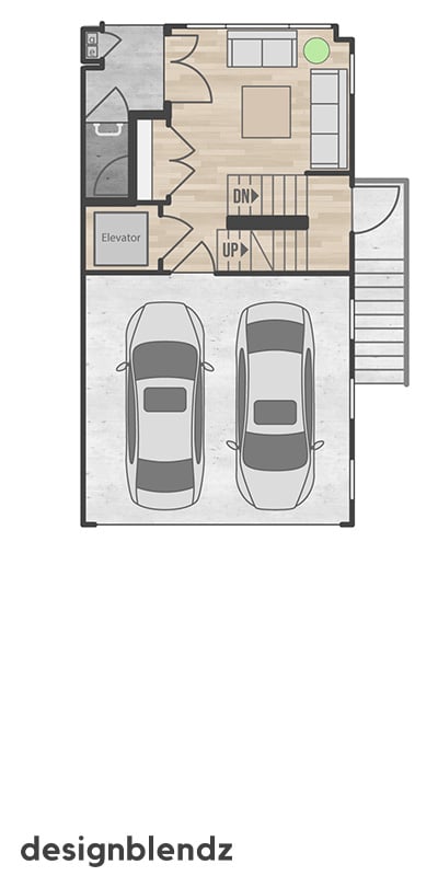 320 South 11th Street_2D Plan_Unit 9 1st