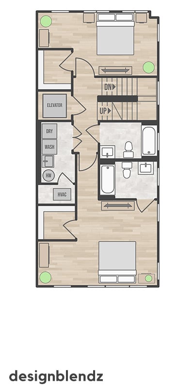 320 South 11th Street_2D Plan_Unit 9 3rd