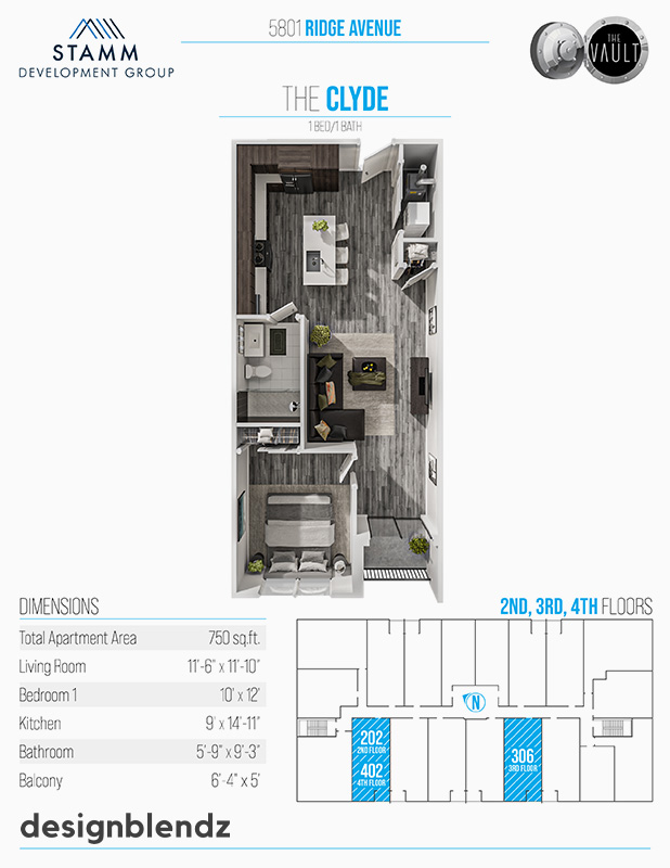 The Vault_3D Plan Sheet_The Clyde