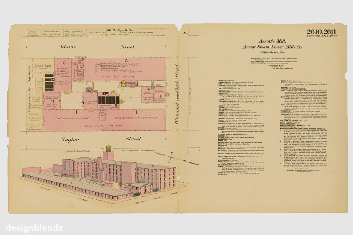 Viking Mill Apartments_Historic Drawing
