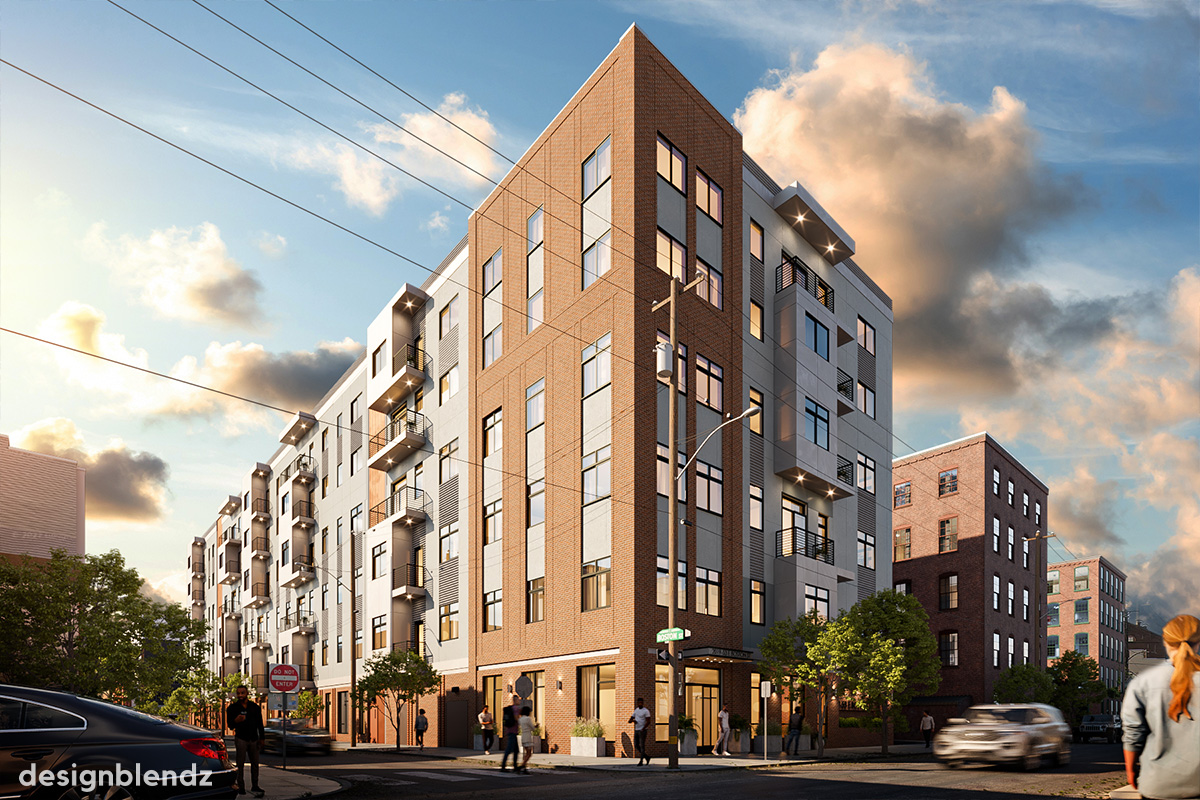 Viking Mill Apartments_StreetCorner