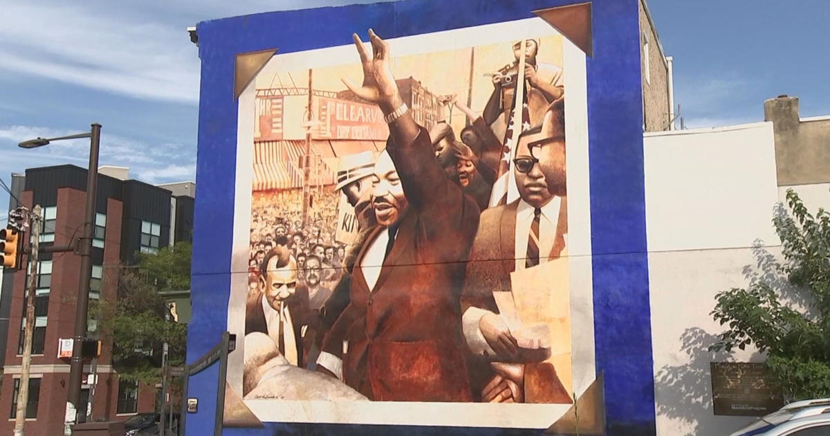Philly Neighborhood's Beloved MLK Mural Covered by New Construction?