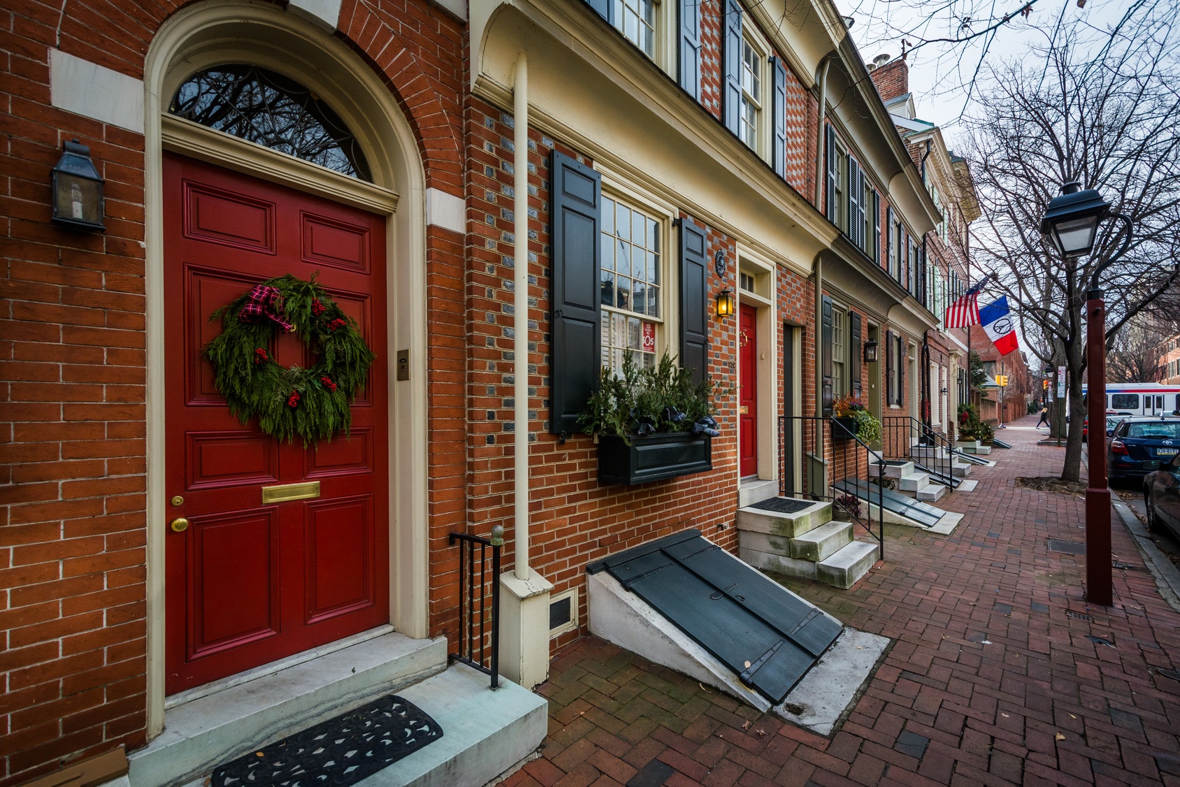 Philadelphia row homes